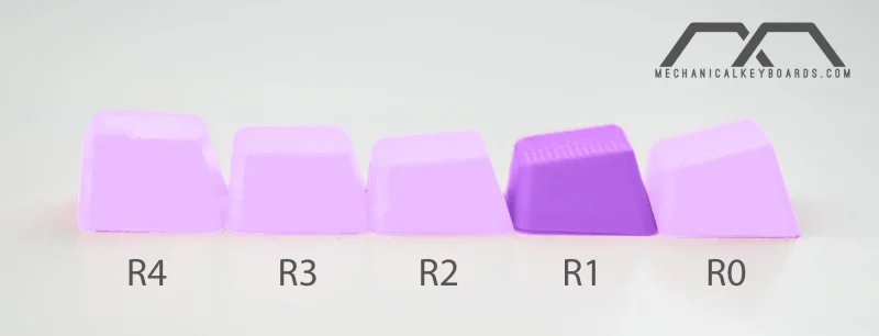 mk purple keycap set oem profile tpr rubber 4 keys