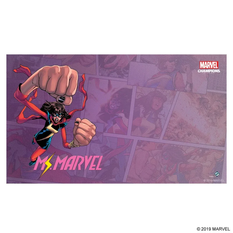 ms marvel gaming mat official marvel collection