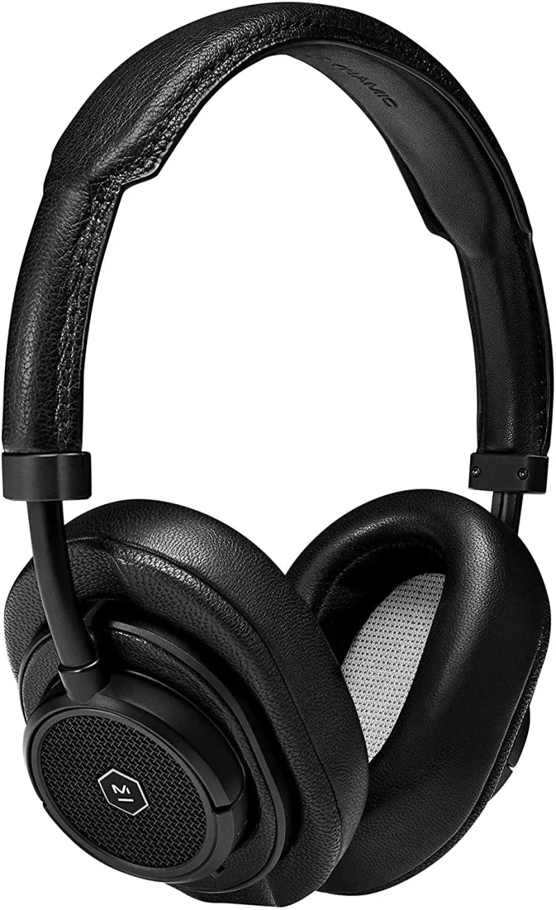 mw50 black wireless over ear headphones by master dynamic