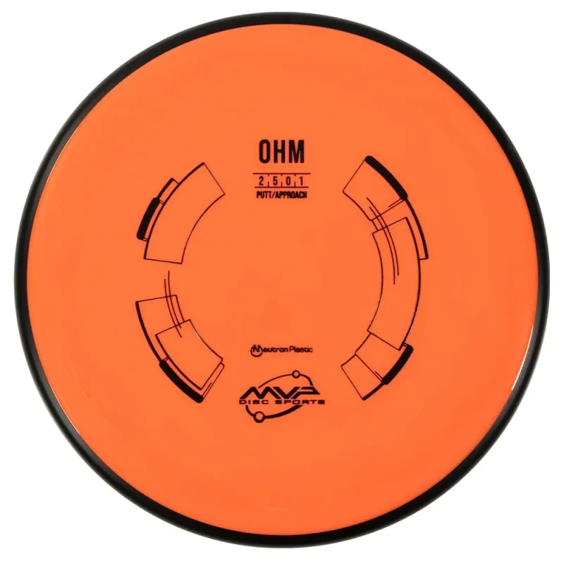 neutron ohm disc golf putter colors may vary mvp disc sports