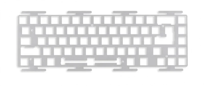 nova65 65 polycarbonate switch plate for odin gaming premium 65 keyboard frame