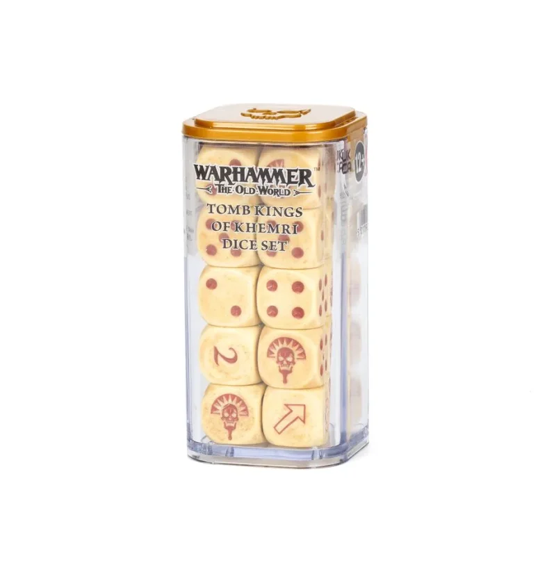 old world tomb kings dice set khemri edition