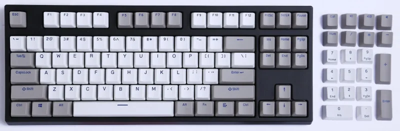 olivette neo 108 key pbt double shot keycap set