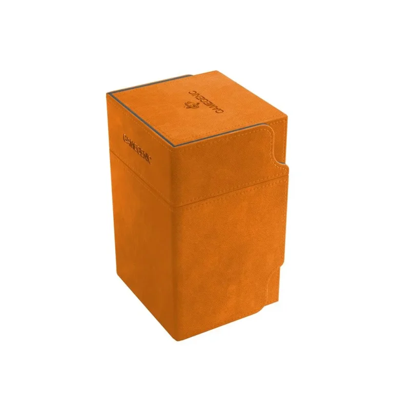 orange watchtower deck box 100 cards storage