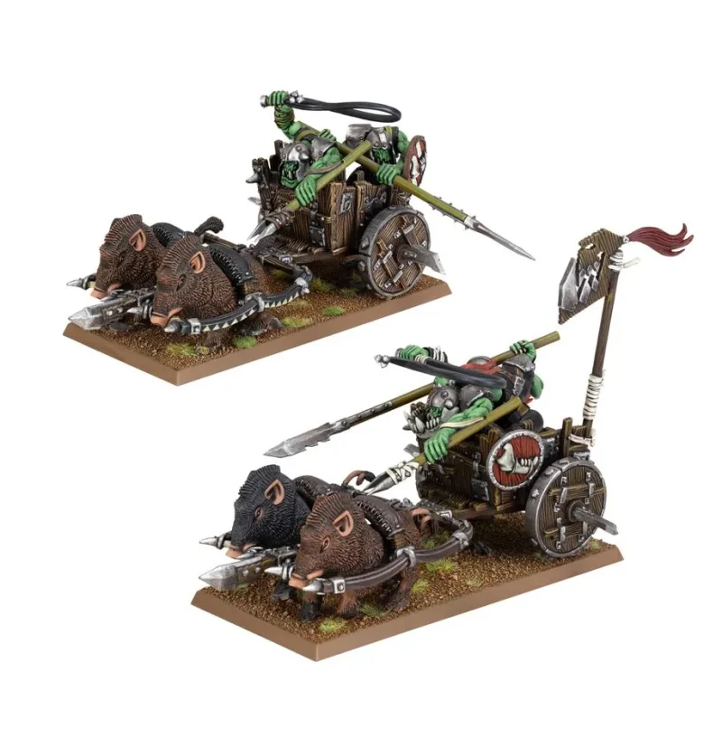 orc boar chariots warhammer the old world