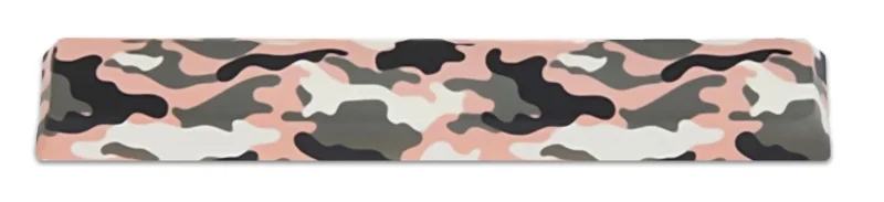 pink camo pbt spacebar oem profile dye sub