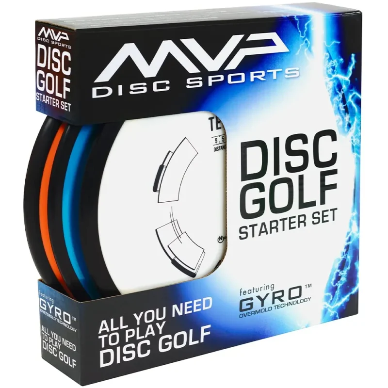 premium disc golf starter set 3 disc mvp disc sports