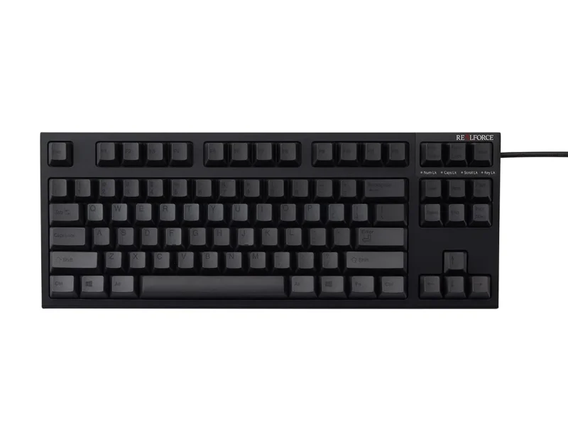 realforce r2 limited edition black tkl pbt keyboard