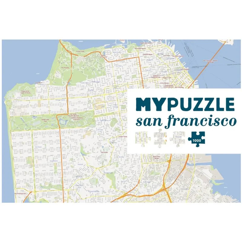 san francisco puzzle for adults kids