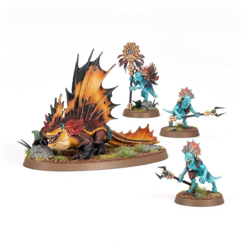 seraphon spawn of chotec model for warhammer age of sigmar