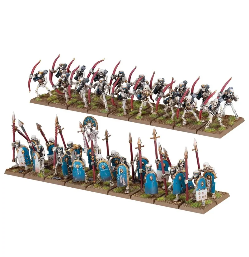 skeleton warriors archers tomb kings of khemri for warhammer