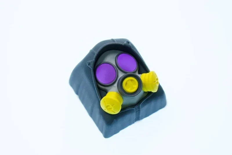 specter grey yellow artisan keycap hot keys project hkp