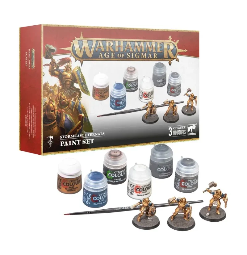 stormcast eternals warhammer paint set