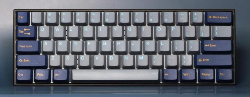 tai hao 119 key oem pbt double shot keycaps dark tunnel