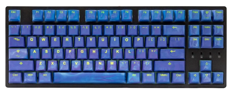 tai hao avatar ii 149 key purple cubic abs keycap set