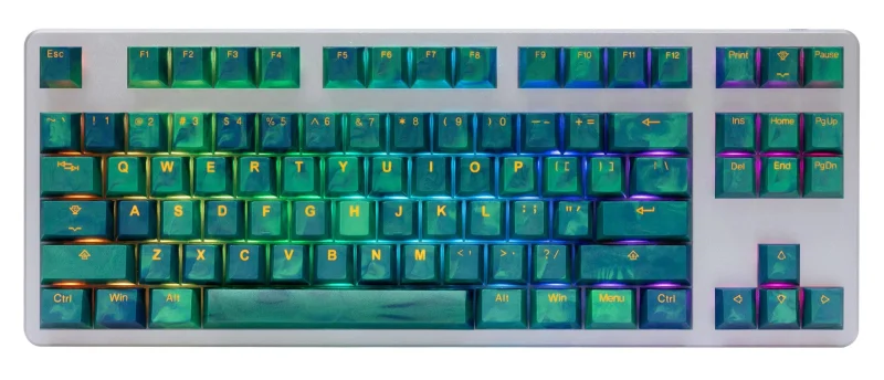 tai hao avatar ii green 149 key abs keycap set