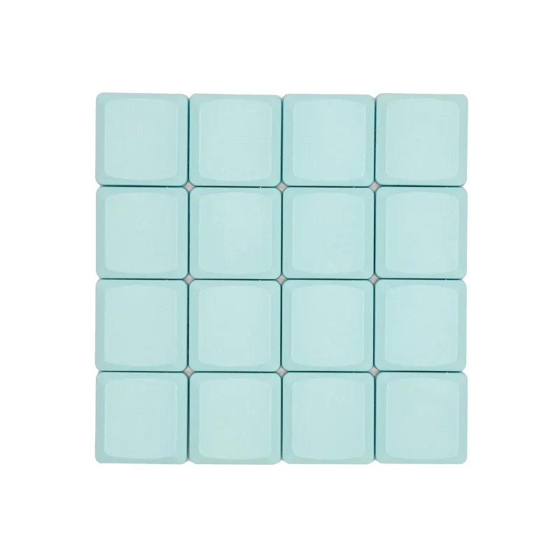 tai hao baby blue tht 18 key low profile abs keycap set