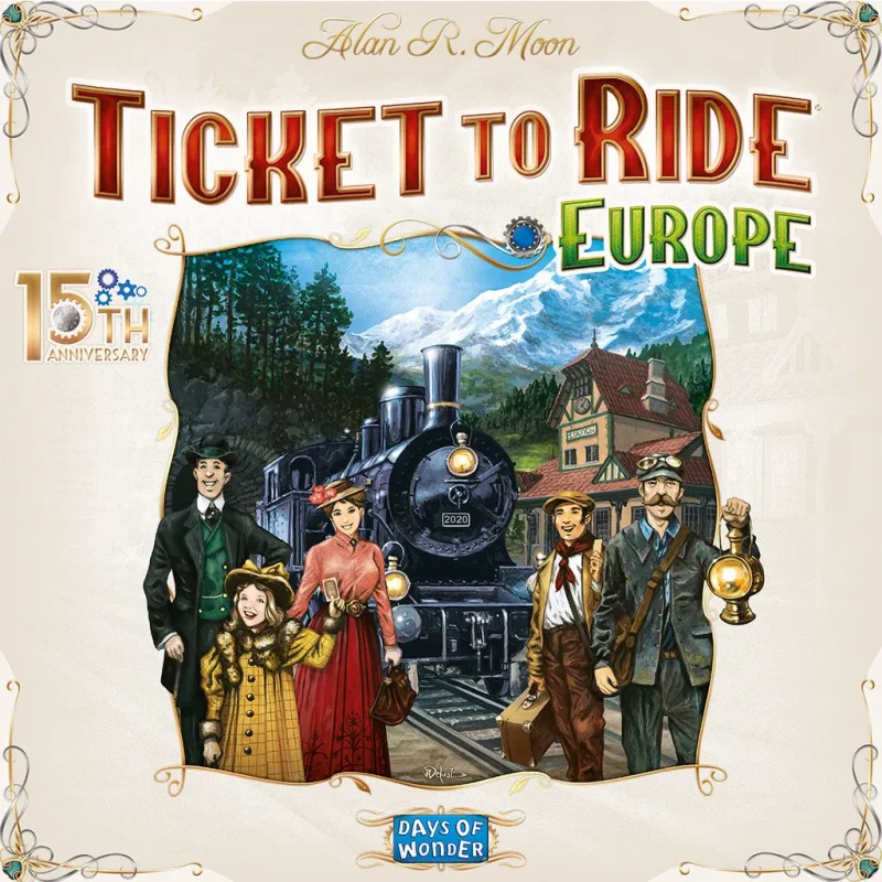 ticket to ride europe 15th anniversary edition