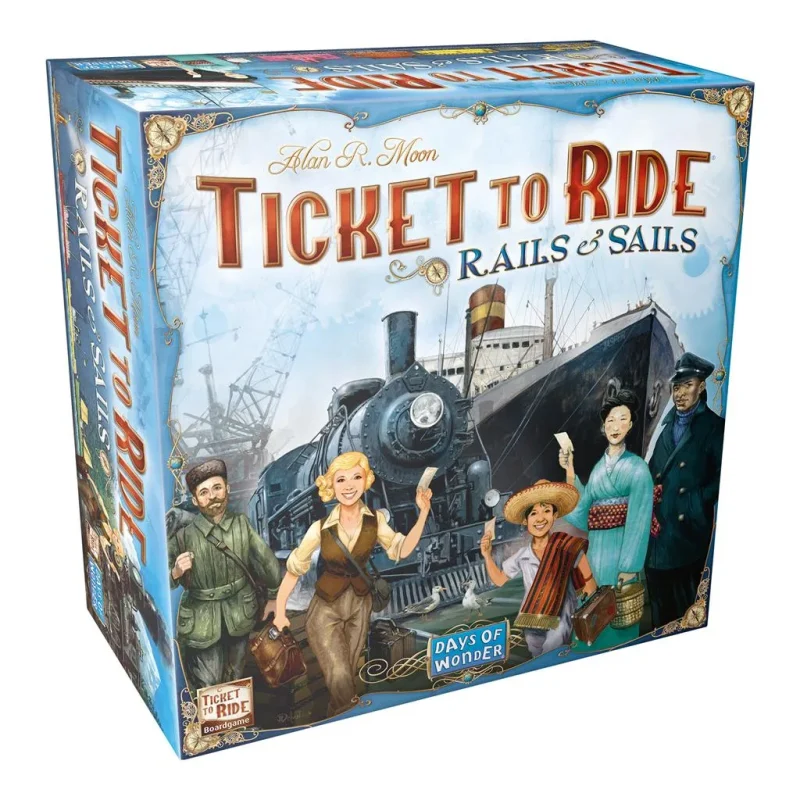 ticket to ride rails sails board game