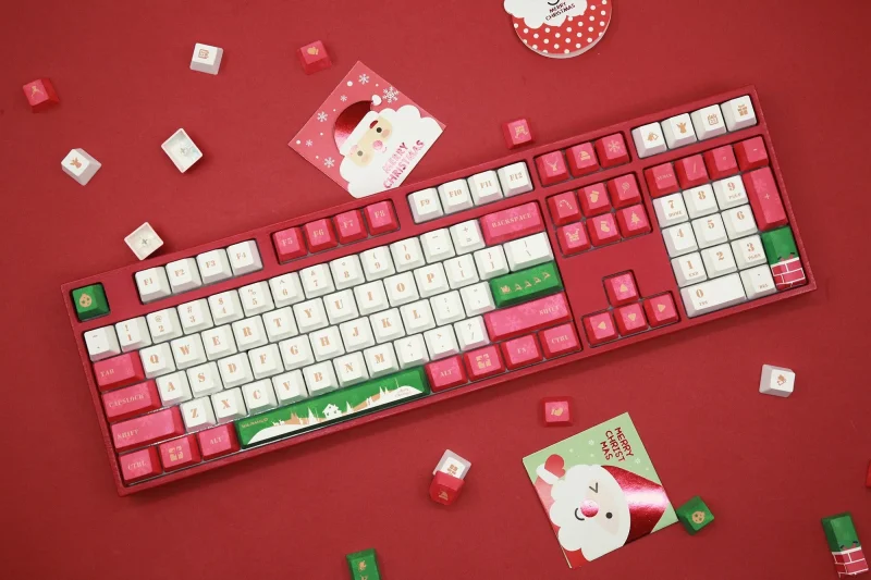 varmilo christmas 108 key pbt keycap set limited edition