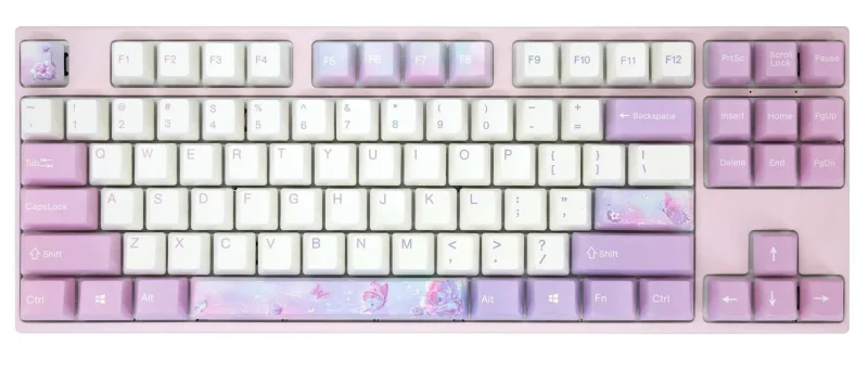 varmilo dreams on board white led ec keyboard