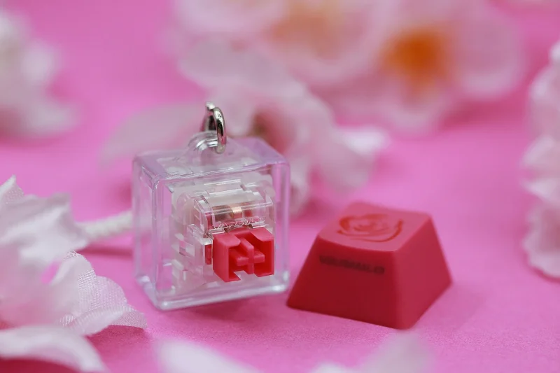 varmilo ec v2 rose i keychain high quality limited edition