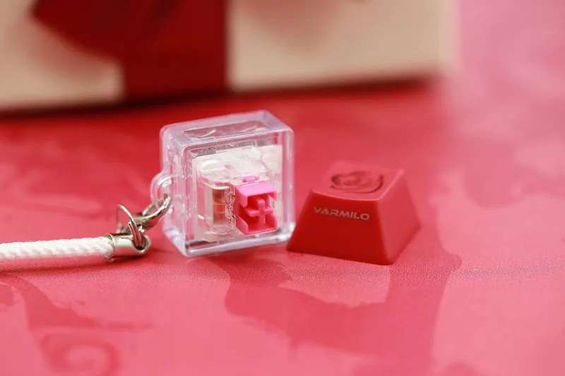 varmilo ec v2 rose ii keychain limited edition