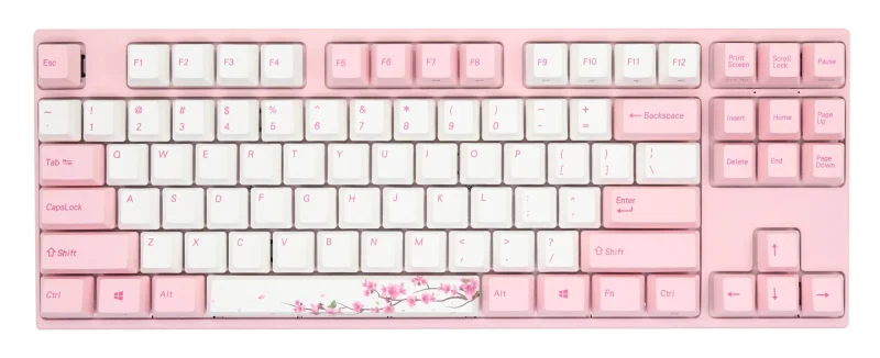 varmilo ma v2 sakura r1 white led tkl mechanical keyboard