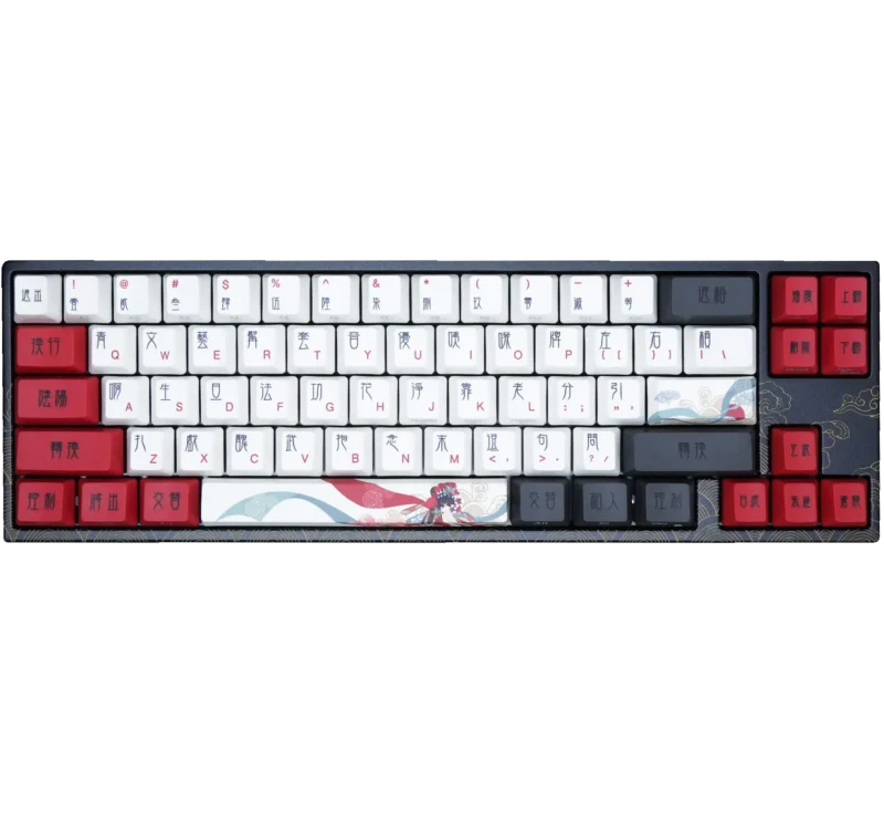 varmilo miya pro beijing opera 65 mechanical keyboard dye sub pbt