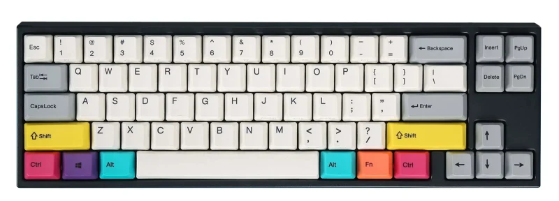 varmilo miya pro cmyk white led 65 pbt mechanical keyboard