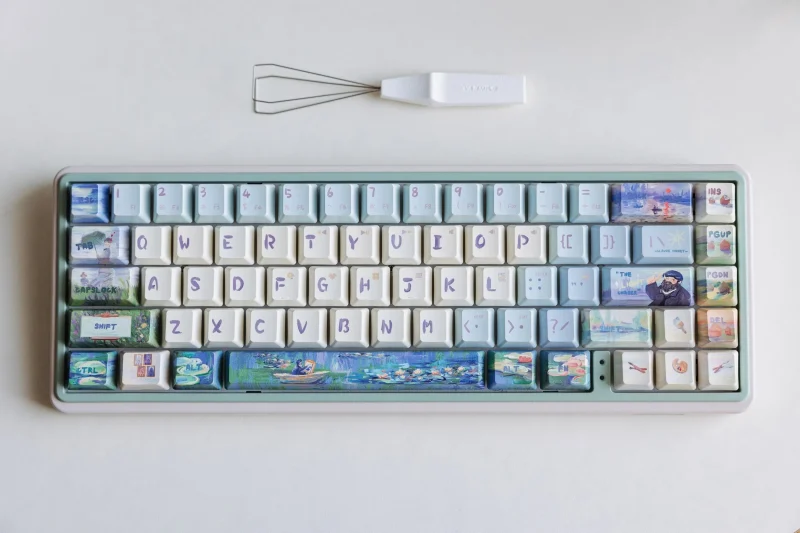 varmilo monet 123 key dye sub pbt keycaps