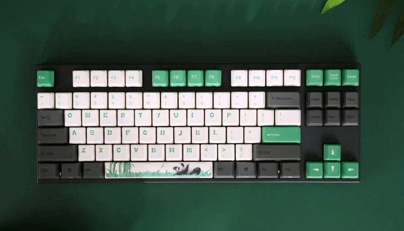 varmilo panda r2 tkl white led mechanical keyboard