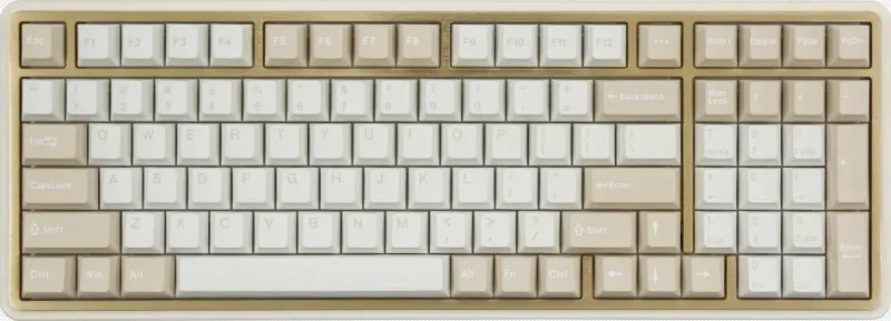 varmilo star sand minilo98 pro bluetooth rgb mechanical keyboard