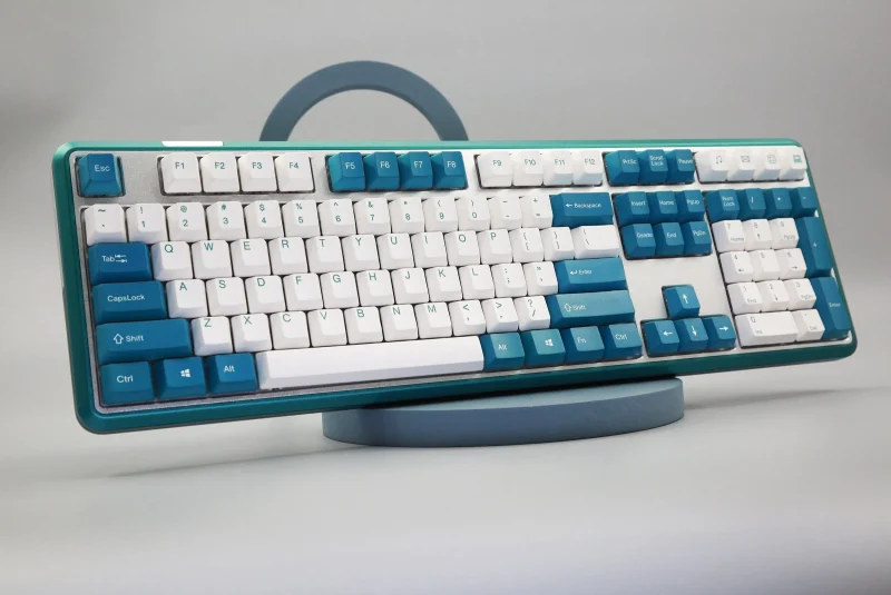 varmilo sword 2 108 twilight green white led pbt mechanical keyboard