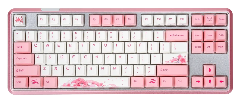 varmilo sword 2 87 sakura r2 white led tkl mechanical keyboard