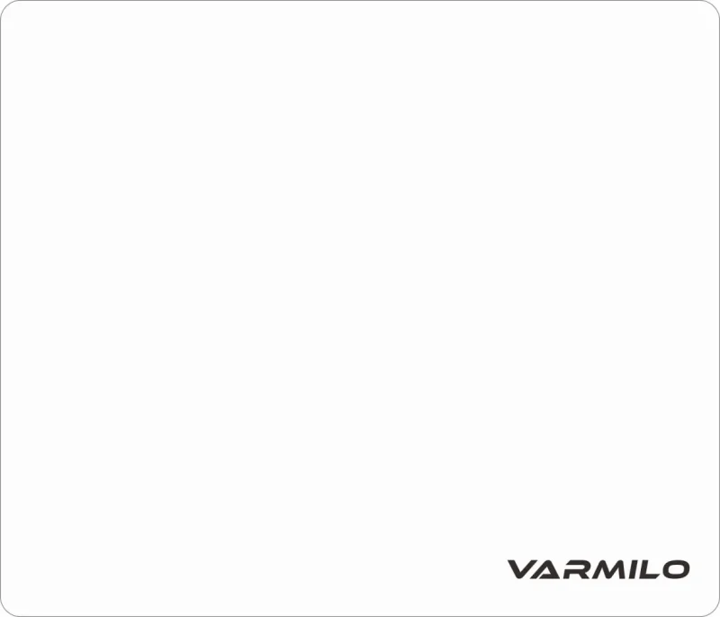 varmilo white tempered glass mouse pad