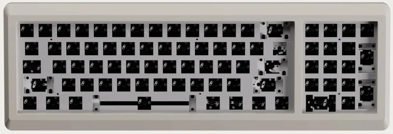 vortex m0110a diy hotswap aluminum keyboard kit