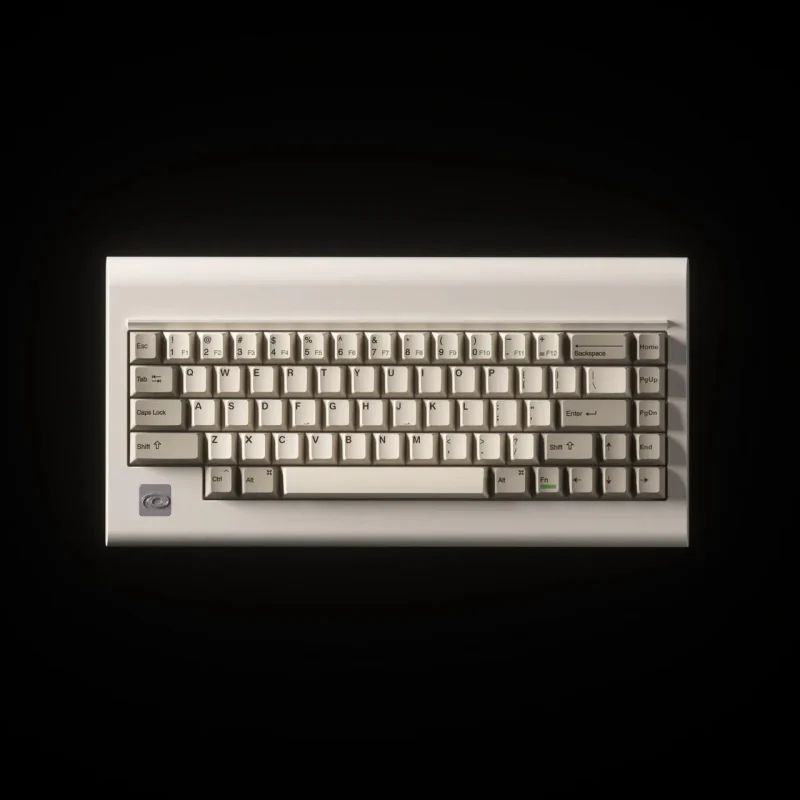 vortex pc66 66 key beige 65 mechanical keyboard hotswap bluetooth 2 4ghz wireless