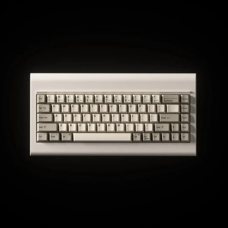 vortex pc66 68 key beige mech keyboard 65 hotswap bluetooth wireless 2 4ghz dye sub pbt