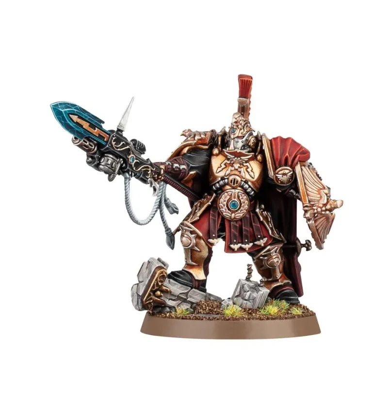 warhammer 40000 adeptus custodes shield captain model