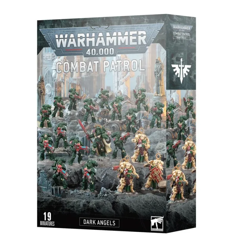 warhammer 40k 10th ed dark angels patrol set