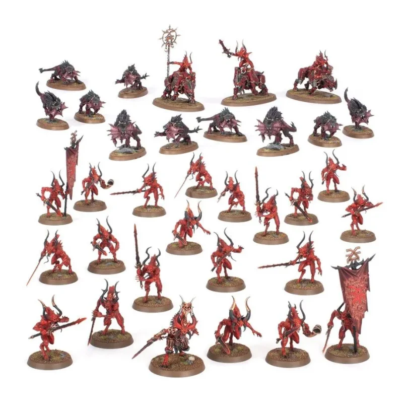 warhammer 40k chaos daemons combat patrol set