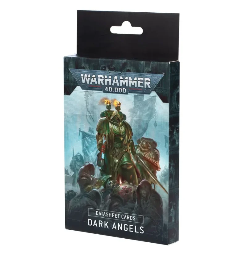 warhammer 40k dark angels datasheet cards