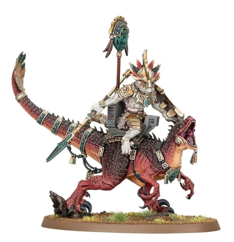 warhammer age of sigmar seraphon saurus scar veteran on aggradon