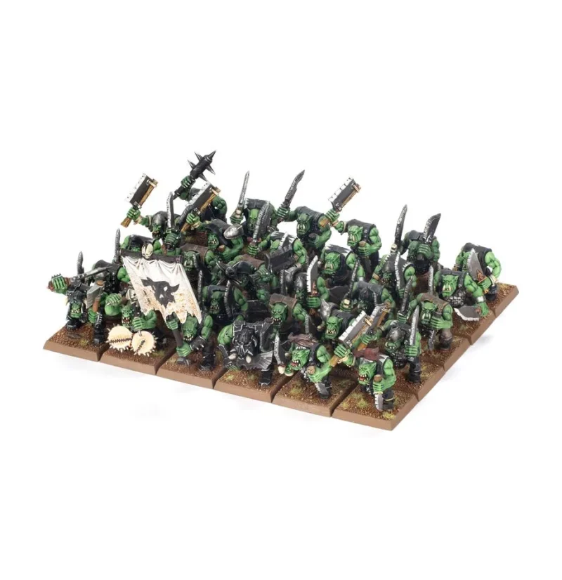 warhammer old world orc boyz mob exclusive edition