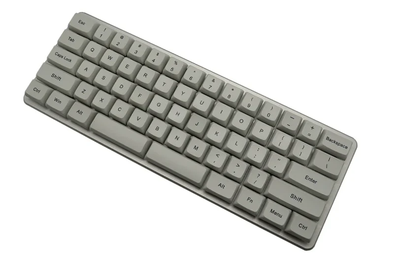 z62 silver dye sub pbt mechanical keyboard