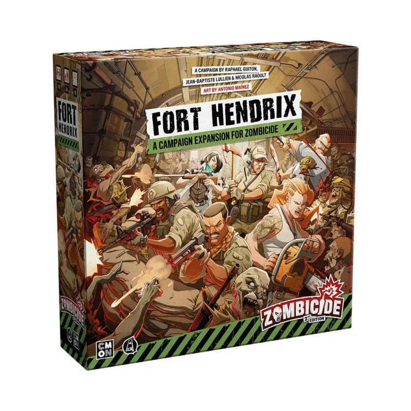 zombicide fort hendrix board game